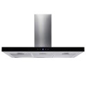eiq90touchslim electriQ 90cm Slimline Touch Control Cooker Hood - Stainless Steel