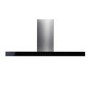 electriQ 90cm Slimline Touch Control Cooker Hood - Stainless Steel