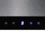 electriQ 90cm Slimline Touch Control Cooker Hood - Stainless Steel