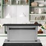 electriQ 60cm Downdraft Cooker Hood - Stainless Steel