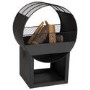 electriQ Fireplace Style Wood Burning Outdoor Garden Fire Pit