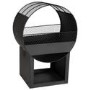 electriQ Fireplace Style Wood Burning Outdoor Garden Fire Pit