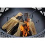electriQ Fire pit with grill function