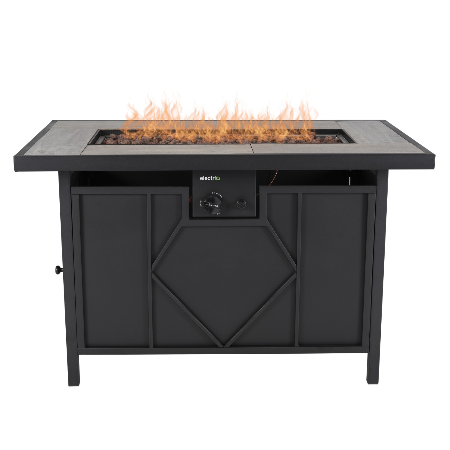 Gas fire pit dining set discount