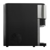 electriQ Countertop Ice Maker With Ice Crusher and Water Dispenser in Stainless Steel/Black