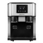 Refurbished electriQ eiqicecm Countertop Ice Maker With Ice Crusher and Water Dispenser Stainless Steel/Black