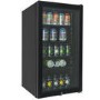 electriQ 98 Litre Drinks Fridge - Black