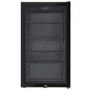 Refurbished electriQ eiQLDFVE Freestanding 98 Litre Drinks Fridge Black