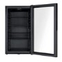 Refurbished electriQ eiQLDFVE Freestanding 98 Litre Drinks Fridge Black