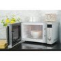 electriQ 20L 800W Freestanding Microwave with Digital Display - Stainless Steel