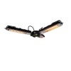 electriQ Outdoor Overhead Parasol Heater - Black