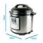 electriQ 5.5L 12-in-1 Electric Multifunctional Pressure Cooker