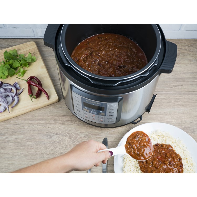 electriQ 5.5L 12-in-1 Electric Multifunctional Pressure Cooker