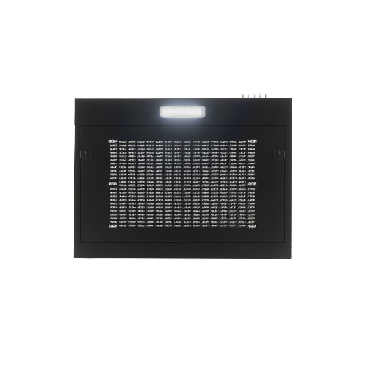 electriQ 60cm Visor Cooker Hood Black BuyItDirect.ie