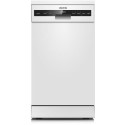 eqdw45pw electriQ Series 2 Freestanding Slimline Dishwasher - D-Rated White