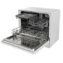 electriQ Series 2 Mini Table Top Dishwasher - White