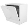 electriQ Series 2 Mini Table Top Dishwasher - White