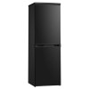 electriQ 173 Litre 50/50 Freestanding Fridge Freezer - Black