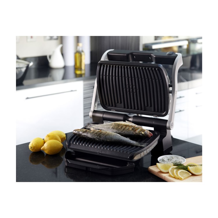 Tefal gc713d40 OptiGrill+ Health Grill Stainless Steel