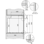 Refurbished 76L Multifunction Electric Built-in Single Oven - Stainless Steel