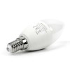 electriQ Dimmable Smart Colour Wifi Candle LED Bulb with E14 screw ending - Alexa &amp; Google Home compatible