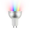electriQ Dimmable Smart Colour WIFI LED Spotlight Bulb with GU10 fitting 58mm - Alexa &amp; Google Home compatible