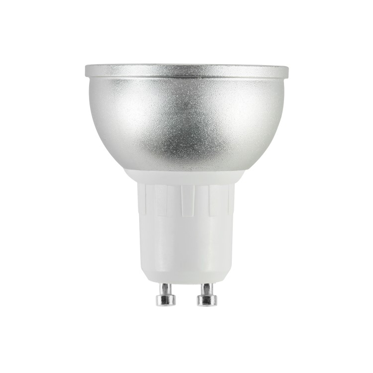 electriQ Dimmable Smart Colour WIFI LED Spotlight Bulb with GU10 fitting 58mm - Alexa & Google Home compatible