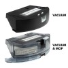 electriQ BORT Robot Vacuum Cleaner and Mop - 3500Pa Suction - Black