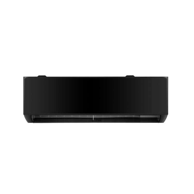 electriQ iQool Multi-Split 2 x 12000 BTU Smart Wall Mounted Air Conditioner with Heat Pump - Pipe Kits Included - Black