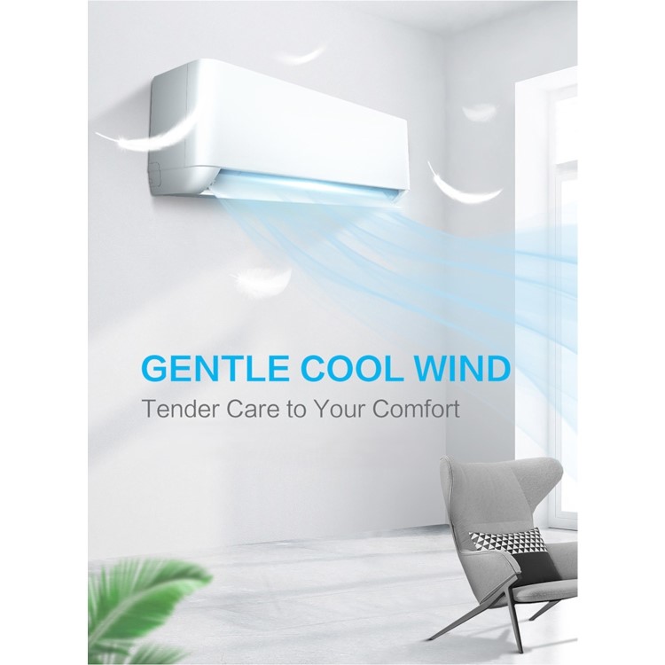 electriQ iQool Multi-Split 2 x 12000 BTU Smart Wall Mounted Air Conditioner with Heat Pump - Pipe Kits Included