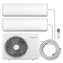 iQool-2MS9K9K electriQ iQool Multi-Split 2 x 9000 BTU Smart Wall Mounted Split Air Conditioner with Heat Pump - Pipe Kits Included