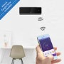 electriQ iQool Multi-Split 3 x 9000 BTU Smart Wall Mounted Air Conditioner with Heat Pump - Pipe Kits Included - Black