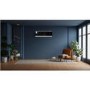 electriQ iQool Multi-Split 3 x 9000 BTU Smart Wall Mounted Air Conditioner with Heat Pump - Pipe Kits Included - Black
