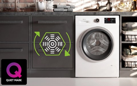 quiet washing machine.