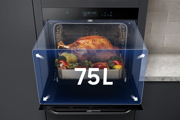 Cook much more & much larger dishes