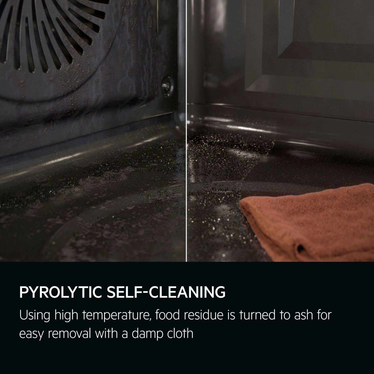 Pyrolytic Cleaning.