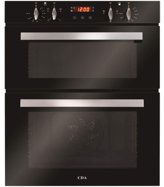 CDA DC740BL Built-Under Double Oven