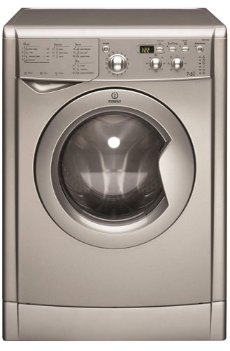 Indesit EcoTime washer dryer silver