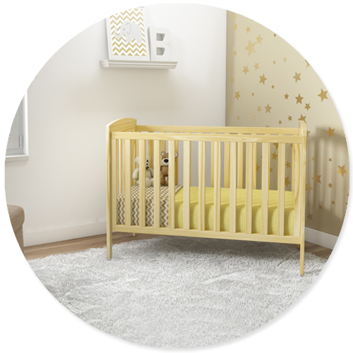 Orla & Isaac pine cot