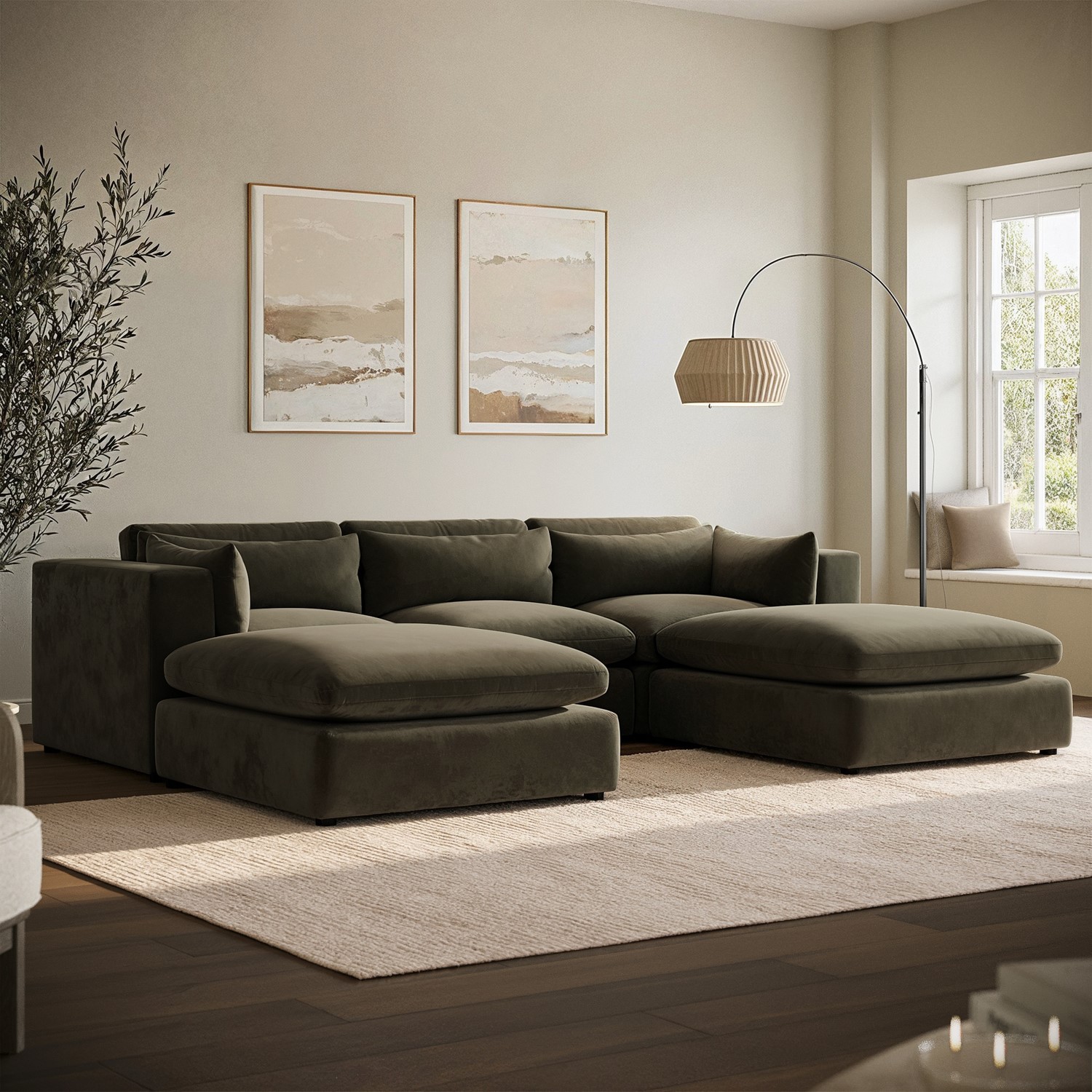 Velvet Sofa Material