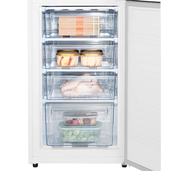 Hisense RB320D4WW1 fridge freezer with 50/50 split