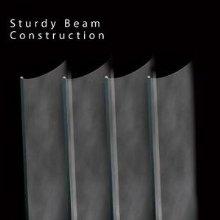 Sturdy beams.