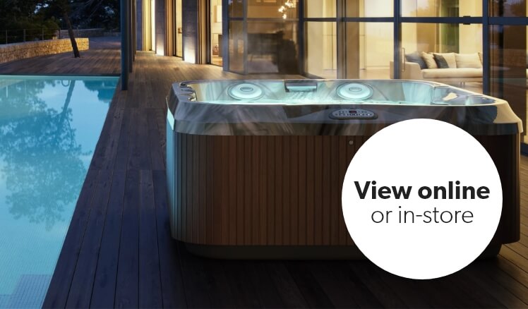Shop hot tubs.
