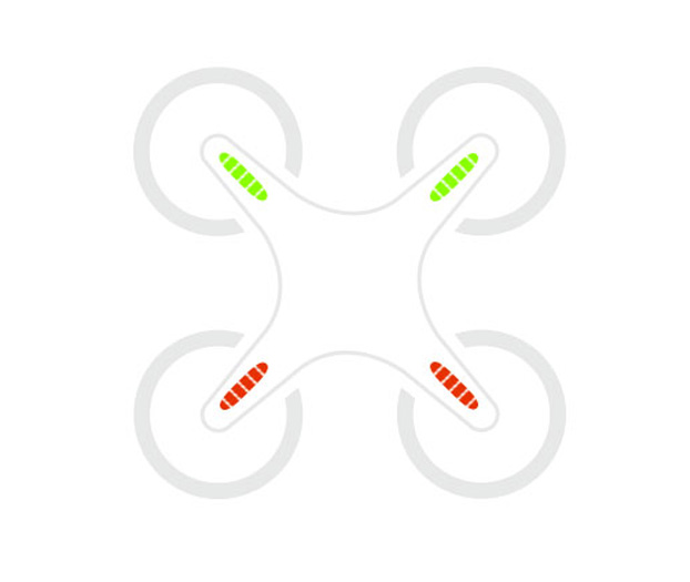 phantom 3 standard features indicators