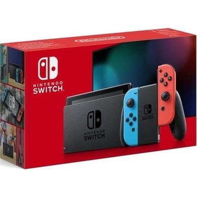 Nintendo Switch RT-185541 Nintendo Switch Video Games Console in Neon Red and Blue - Page 1