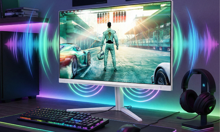 Versatile Connectivity and Built-in Audio