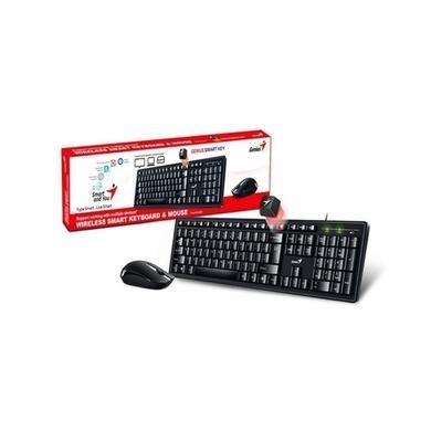 Genius Smart KM-8200 – Set Tastiera E Mouse Wireless Con Poggiapolsi Integrato