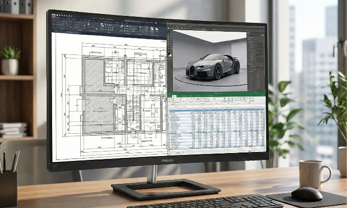 UltraClear 4K UHD (3840 x 2160) resolution for precision