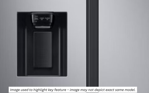 Plumbed Ice And Water Dispenser