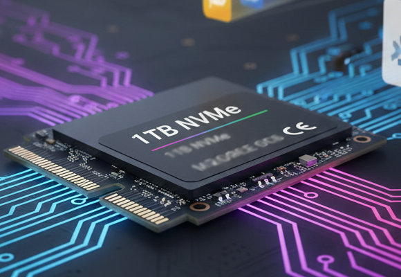 1TB NVMe SSD – Ultra-Fast Storage for Quick Boot and Load Times